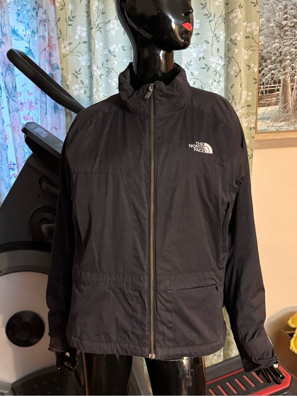 The North Face Black Lightweight Windbreaker Jacket